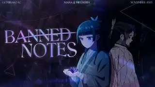 Banned Notes. w/ @miyukeeh