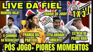 LIVE DA FIEL/CASSIO FRANGO/ WESLEY TITULAR URGENTE/YURI COLTA A MARCAR/ESTREIA PEDRO RAUL E MUITO +