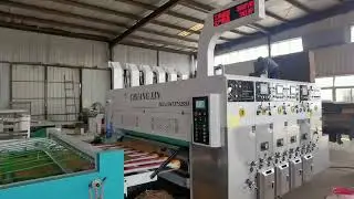 Pizza Box Making Machine  Carton Box Making Machine