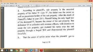 MP JUDICIARY MAINS 2021 4TH PAPER || LAW EXPLORER