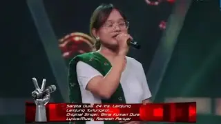 The Voice of Nepal Season 7 || Sanjita Dura || Melina Team #nepal #trending #lamjung #viralvideo 
