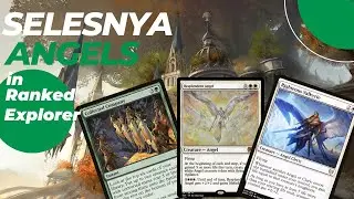 MTG Arena: (Green White) Selesnya Angels in Best of 1 Ranked Explorer! Last game is crazy Highest HP