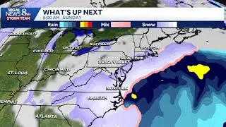 Latest American model shows nor'easter tracking farther offshore