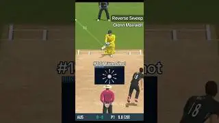 Glenn Maxwell Reverse Sweep Shot | Real Cricket 24