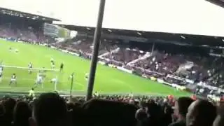 Chris Baird vs west ham and fulham fans singing