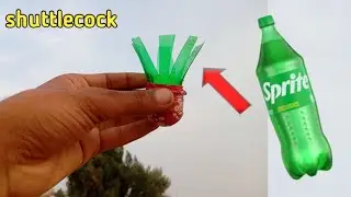 How to Make a Shuttlecock from Plastic Bottle in Just 20 Rupees | Plastic bottle DIY Projects