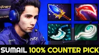 SUMAIL Mid Rubick - 100% Counter Pick Destroy Invoker & Earthshaker 7.27 Dota 2