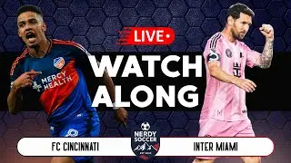 FC Cincinnati vs Inter Miami | MLS Cup Qrt Finals Watchalong
