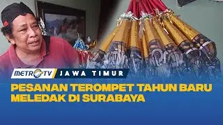 Permintaan Terompet Tahun Baru Meningkat Tajam di Surabaya