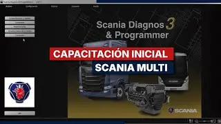 Capacitación inicial en uso del programa Scania (Scania Multi)