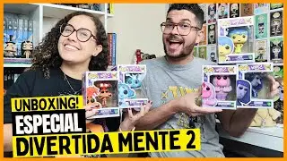 COLEÇÃO FUNKO POP DIVERTIDA MENTE 2! QUE PERFEIÇÃO! | UNBOXING ESPECIAL