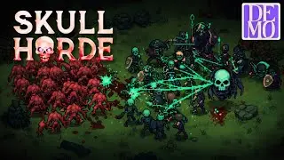 Skull Horde &ndash; Demo Gameplay Walkthrough | Pixel Zombie Survival Game