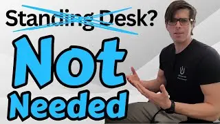 BEST Work From Home Office Setup for Back Pain (TOUR MY HOME OFFICE)