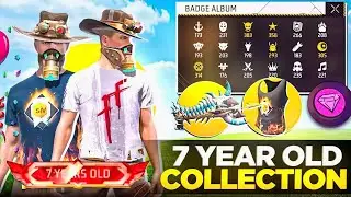 My 7 Years Old  Free Fire Id Collection -🥰 fun and chill 