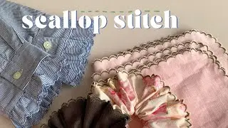 ✨ 3 Easy Scallop Stitch Projects You’ll Love – Scrunchies, Napkins & Ruffles! | Great Scrap Busters!