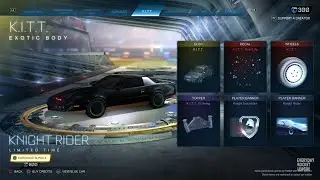 Rocket League item Shop today Sep 28 2022 Knight Rider is Back,Lobo Wheels,Exalter Black Market