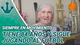 La historia de Horacio: juega al f&uacute;tbol con 84 a&ntilde;os
