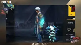 Rampage New Dawn - Azure Stormbringer Bundle | Garena Free Fire