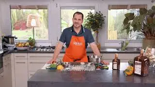 COD CEVICHE WITH COINTREAU