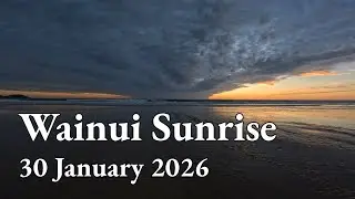 World's first sunrise, daily. Relax and watch the day dawn: 30 January 2026.