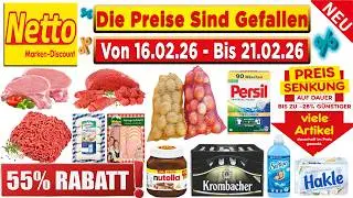 NETTO Prospekt Diese Woche &ndash; G&uuml;ltig von 16.02.2026-  Angebote werbung