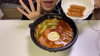 매운 해장 냉면 맛있어 (쿠키 영상 필수 시청)