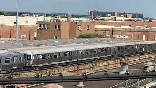 ᴴᴰ Extremely Rare! R42 (L) Train @East New York Yard