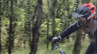 MTB- La Primavera - Los Coyotes en Kawabonga con lluvia
