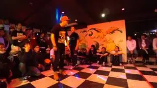 千葉ヒロ vs ロ・ロ・ロンド(HAJIME YoungTwiggz) FINAL D.O.D vol.85 DANCE BATTLE