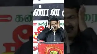 Seeman about kalaignar pen statue
