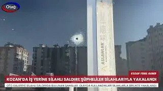 Kozan&rsquo;da İş Yerine Silahlı Saldırı: Ş&uuml;pheliler Silahlarıyla Yakalandı