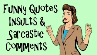 Funny Quotes Insults And Sarcastic Comments Just Saying