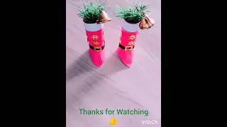 DIY Santa Claus Paper Boots | Origami Boots | Paper Boot Christmas Decor Ideas | School Paper Craft