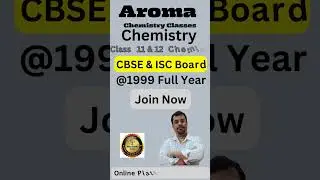 #cbse #onlinechemistry #freechemistryclasses #chemistry #isc #iscboard #jeechemistry #neetchemistry