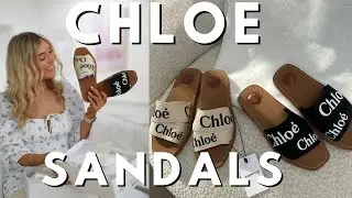 Chloe Woody Sandals Review - Designer Sandals Unboxing - Farfetch Haul - BEST DESIGNER SANDALS? AD
