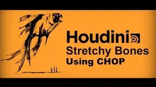 Houdini Tutorial: Creating IK Stretchy Bones setup in Houdini using CHOP