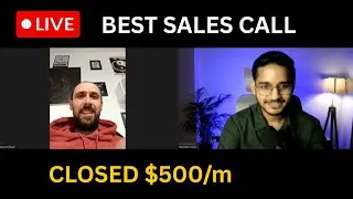 My best Sales Call | SMMA | $500/mon deal closed