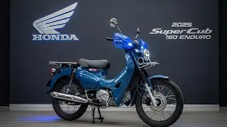 Наконец-то! Honda Super Cub 160 Enduro 2025 года уже здесь &mdash; возрождение легенды!