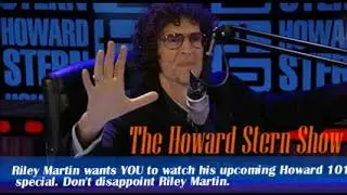 Riley Martin wants YOU to watch his upcoming Howard 101 special  Don't disappoint Riley Martin