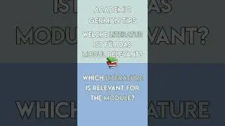 Academic German Tips: Lectures & Research (B2)