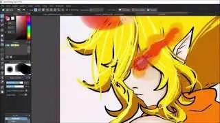 [RWBY] Monster!Yang Speedpaint