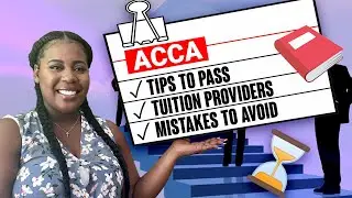 ACCA | HOW TO PASS ACCA EXAMS | MY ACCA JOURNEY | MISTAKES TO AVOID W/ ACCA | KADIEKATHARINA