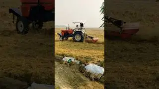 paddy stubble cutter machine ||