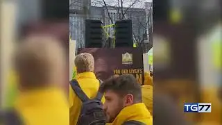 BRUXELLES: LA SINDACA DI MORSANO CON GLI AGRICOLTORI