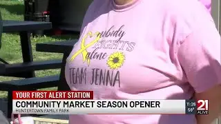 Huntertown shows support as community member&rsquo;s fight against rare cancer continues, &ldquo;She always p...