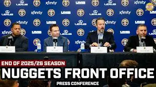 Josh Kroenke & Nuggets Front Office on Future, Nikola Jokic, What Went WRONG in Playoffs & More