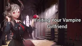 Visiting Your Lesbian Vampire Girlfriend (Improvised ASMR Audio Roleplay) (GFE) (F4F)