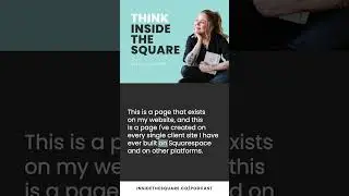 5 Pages That Belong In The Not Linked Section of Your Squarespace Site