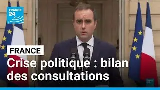 Crise politique : bilan des consultations men&eacute;es par S&eacute;bastien Lecornu &bull; FRANCE 24