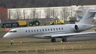 Bombardier Global 7500. G-DBSD. 29 January 2024. Plus 
